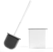 Silicone Toilet Brush with Holder Stand ( BUY 1 GET 1 FREE )
